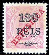 !										■■■■■ds■■ Congo 1915 AF#128* Lisbon "REPUBLICA" 130/75 12,5 Mint (x6642) - Portugiesisch-Kongo