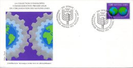 ONU GENEVE. N°80 Sur Enveloppe 1er Jour (FDC) De 1978. Coopération Technique. - FDC