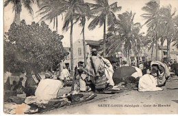 Afrique Noire. Sénégal  St Saint Louis:  Marché     (Voir Scan Défault A D) - Senegal