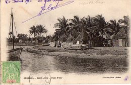 Afrique Noire. Sénégal  St Saint Louis:  Le Fleuve  A Guet N'Dar    (Voir Scan) - Senegal