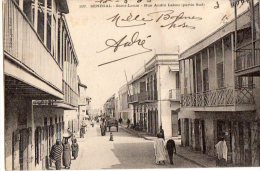 Afrique Noire. Sénégal  St Saint Louis:  Rue André Lebon (Voir Scan:) - Senegal