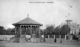 Afrique Noire. Sénégal  St Saint Louis:  Kiosque A Musique (Voir Scan:) - Senegal