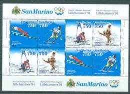 San Marino - 1994 Lillehammer Block MNH__(THB-118) - Blocs-feuillets