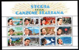 San Marino - 1996 Italian Singers Block MNH__(THB-1495) - Blocs-feuillets