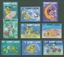 St.Lucia - 1980 Disney Moon Landing MNH__(TH-3107) - St.Lucia (1979-...)