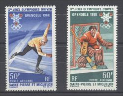 St.Pierre & Miquelon - 1968 Grenoble MNH__(TH-10114) - Unused Stamps