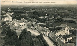 CPA 56  SAINTE ANNE D AURAY PANORAMA DE LA BOURGADE PRIS DU CLOCHER DE LA BASILIQUE 1916 - Sainte Anne D'Auray