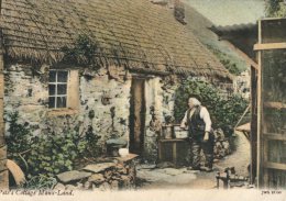 (PF 400) Very Old Postcard - Carte Ancienne - UK - Isle Of Man - Pete's Cottage - Ile De Man