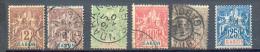 GABON 284 - YT 17-18-19-20-21-23 Obli - Used Stamps