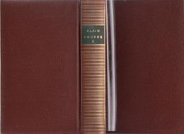 Alain - Propos - Tome I - Editions Gallimard, La Pleiade 1956 - La Pleyade