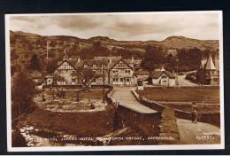 RB 943 - Real Photo Postcard - Bailie Nicol Jarvie Hotel From Forth Bridge - Aberfoyle Stirlingshire Scotland - Stirlingshire