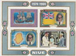 Niue-1984 10th Anniversary Independence MS MNH - Niue