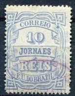 Brésil                  Timbre Pour Journaux     19  Oblitéré - Used Stamps