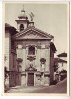 Helvetia Svizzera Switzerland Cpsm Postcard Bissone Oratorio Di San Rocco Formanto Grande - Bissone
