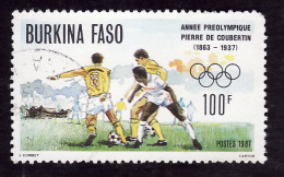 Burkina Faso  1987 -  YT  746  -   Année Preolympique    -  3° Choix - Burkina Faso (1984-...)