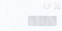 Mayotte 2000 Mamoudzou Kaweni NL 41546 Meter Franking Internal Cover - Covers & Documents