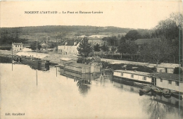 02 NOGENT L'ARTAUD LE PONT ET BATEAUX LAVOIRS - Sonstige & Ohne Zuordnung