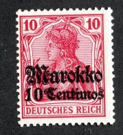 (1325)  Morocco 1911  Mi.48  /   Sc.47  Mnh**  Catalogue €1.50 - Deutsche Post In Marokko