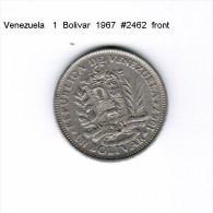 VENEZUELA   1  BOLIVAR  1967  (Y # 42) - Venezuela