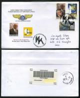 Turkish Republic Of Northern Cyprus 2009 FDC - (REGISTERED) Institutions And Foundations. - Storia Postale
