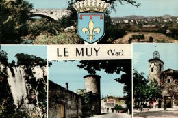 CPSM   LE MUY   Le Village En Multivues - Le Muy