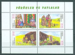 Turkey - 2000 Nomads Of Anatolian Plateau Block MNH__(TH-597) - Blocks & Sheetlets