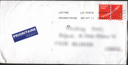 France Modern Cover To Serbia - Documents Of Postal Services