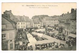 "Saint Pol - Pas De Calais - Place Du Palais De Justice" - Saint Pol Sur Ternoise