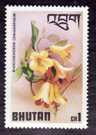 BHOUTAN  1976 - YT  475  - Rhododendron  - NEUF* - Bhoutan