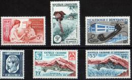 NOUVELLE CALEDONIE 1960 N° 296/301 NEUFS COTE 22 EUROS - Unused Stamps