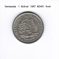 VENEZUELA   1  BOLIVAR  1967  (Y # 42) - Venezuela