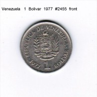 VENEZUELA   1  BOLIVAR  1977  (Y # 52) - Venezuela