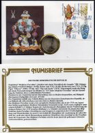 Numisbrief 1/85 Deutschland 1985 Numisletter 5M Plus DDR 2667/0 SST 40€ Meißner Porzellan Böttger Sheet Cover Bf Germany - 5 Marcos