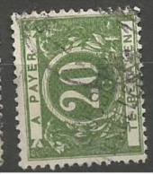 TX 14A  Obl  Surc.  BXL 1919  40 - Briefmarken