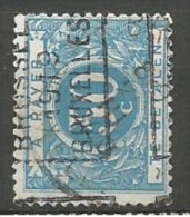 TX 15A  Obl  Surc. BXL 1919  20 - Briefmarken