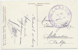 Bulgaria 1919 Ruse To France - French Military Commission - Krieg
