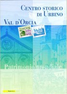 2008 Italia, Folder Centro Storico Urbino E Val D'Orcia, AL FACCIALE - Presentation Packs