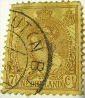 Netherlands 1898 Queen Wilhelmina 7.5c - Used - Oblitérés