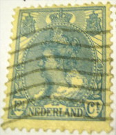 Netherlands 1898 Queen Wilhelmina 12.5c - Used - Usati