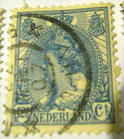 Netherlands 1898 Queen Wilhelmina 12.5c - Used - Gebraucht