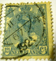 Netherlands 1898 Queen Wilhelmina 12.5c - Used - Usati