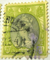 Netherlands 1898 Queen Wilhelmina 20c - Used - Used Stamps