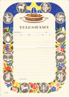 TELEGRAM FORM, HOROSKOPE, UNUSED, ROMANIA - Telegraphenmarken