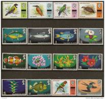 SALOMON Oiseaux, Poissons, Fleurs.  Yvert N° 277/92. Neuf Sans Charniere. MNH. ** - Other & Unclassified