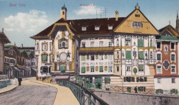 CPA BAD TOLZ- HOTEL, BRIDGE - Bad Tölz