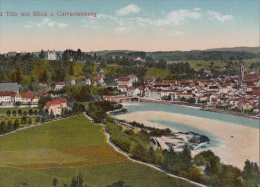 CPA BAD TOLZ-  PANORAMA, BRIDGE - Bad Tölz