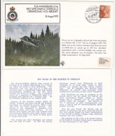 VTOL Aircraft,  Bomb Energy, Rocket. Camera, War History, Militaria Airplane 1980 Cover, - Cartas & Documentos