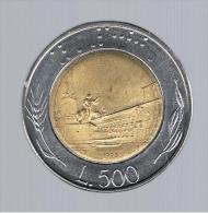 ITALIA - ITALY = 500 Liras 1995 - 500 Liras