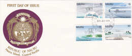 Nauru 1979  Flight FDC - Nauru