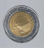 ITALIA - ITALY = 500 Liras 1988 - 500 Lire